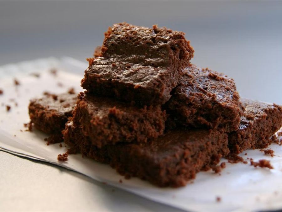 A Very Happy Raw Brownie