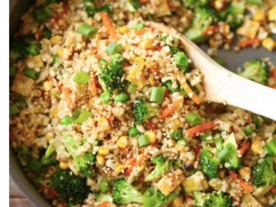 Fast, Easy & Super Healthy Fried Rice