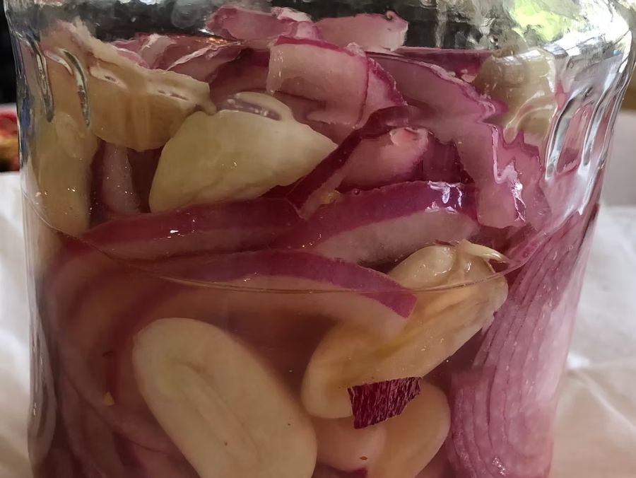 Pickled Red Onion in 5 Minutes